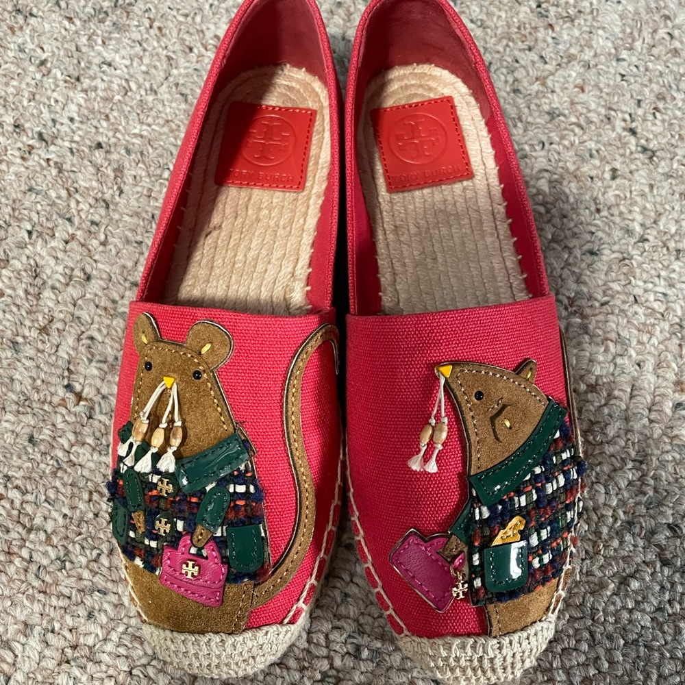 Tory Burch Rita Rat canvas espadrilles 6.5